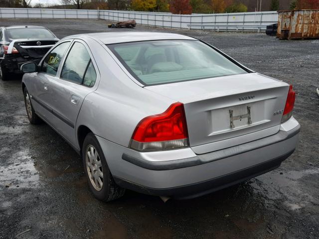 YV1RS61RX12044296 - 2001 VOLVO S60 SILVER photo 3