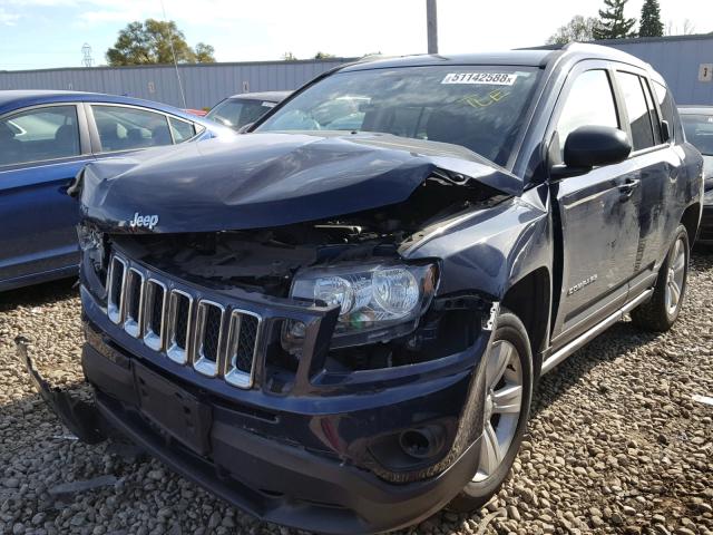 1C4NJDBB9GD782486 - 2016 JEEP COMPASS SP BLUE photo 2