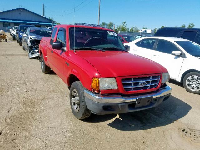 1FTYR44U43PB56194 - 2003 FORD RANGER SUP RED photo 1