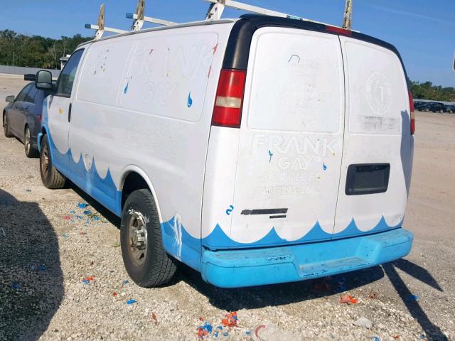 1GCSGAFX5B1179390 - 2011 CHEVROLET EXPRESS G1 WHITE photo 3