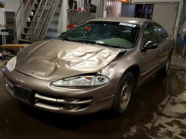 2B3HD46R62H265025 - 2002 DODGE INTREPID S GOLD photo 2