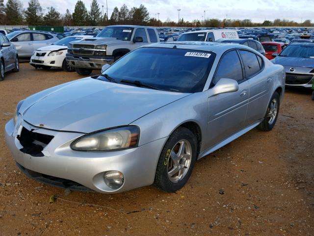 2G2WS522941331383 - 2004 PONTIAC GRAND PRIX SILVER photo 2