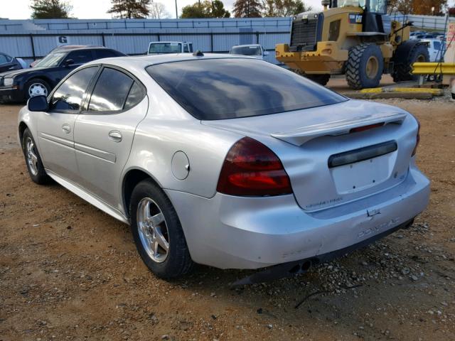 2G2WS522941331383 - 2004 PONTIAC GRAND PRIX SILVER photo 3
