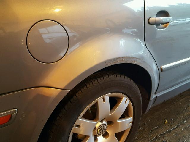 WVWWH63B73E225512 - 2003 VOLKSWAGEN PASSAT GLX 灰色 照片 9
