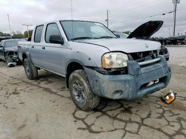 1N6ED27Y61C393081 - 2001 NISSAN FRONTIER C SILVER photo 1