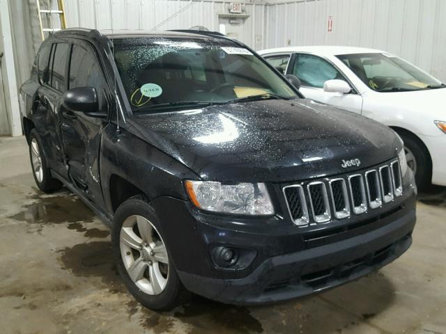 1C4NJCBB6CD725196 - 2012 JEEP COMPASS SP BLACK photo 1