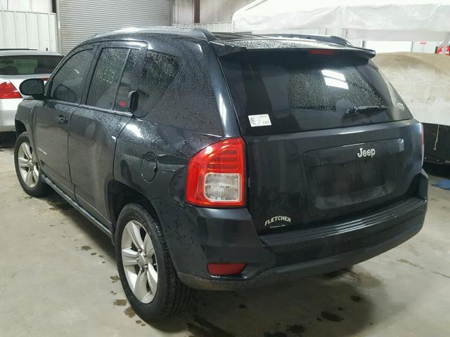 1C4NJCBB6CD725196 - 2012 JEEP COMPASS SP 黑色 照片 3