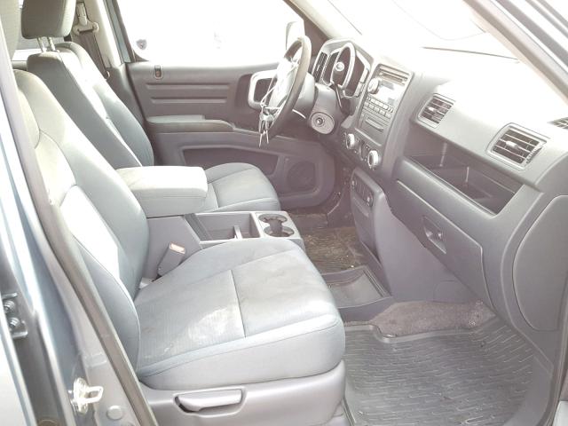 2HJYK16398H539837 - 2008 HONDA RIDGELINE BLUE photo 5