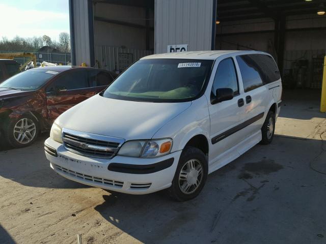 1GBDX23E54D144954 - 2004 CHEVROLET VENTURE IN WHITE photo 2