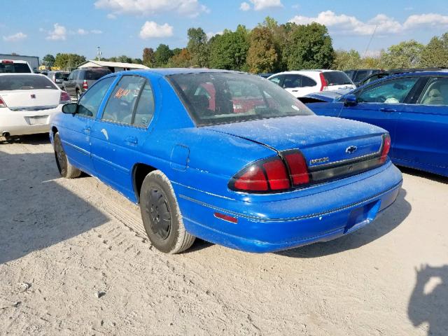 2G1WL52M6W1105176 - 1998 CHEVROLET LUMINA BAS 蓝色 照片 3