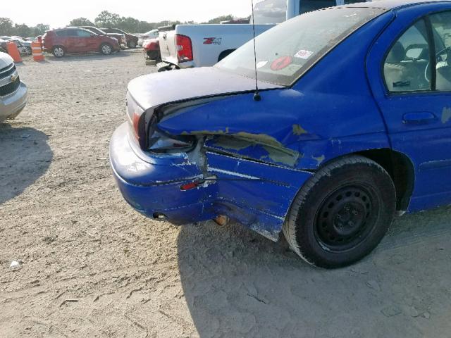 2G1WL52M6W1105176 - 1998 CHEVROLET LUMINA BAS 蓝色 照片 9