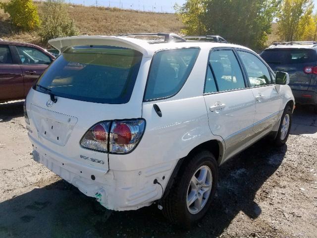 JTJHF10U930305105 - 2003 LEXUS RX 300 WHITE photo 4