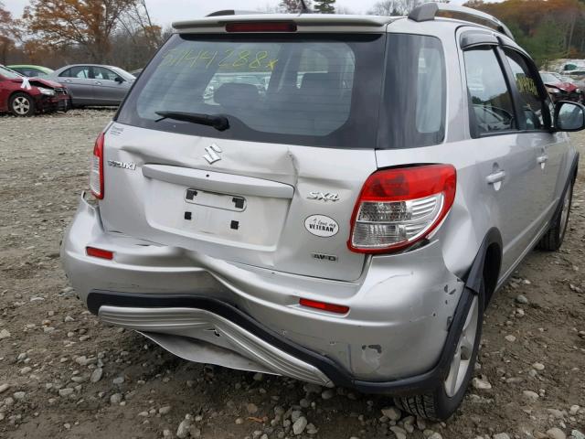 JS2YB417696202227 - 2009 SUZUKI SX4 TOURIN GRAY photo 9