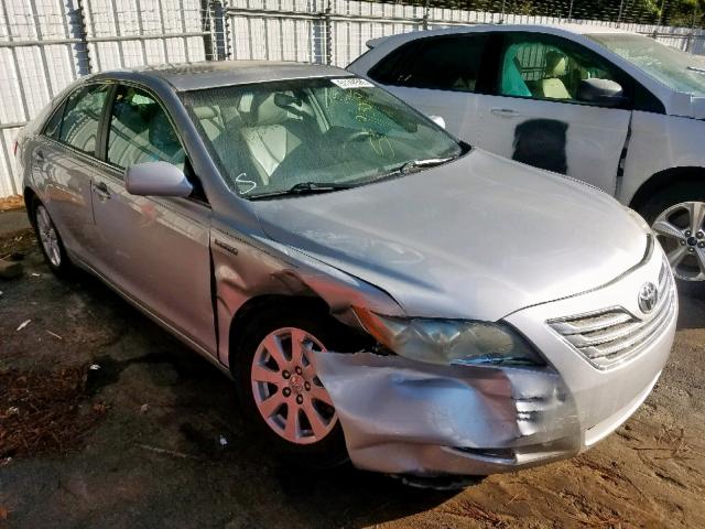 4T1BB46K99U096988 - 2009 TOYOTA CAMRY HYBR SILVER photo 1