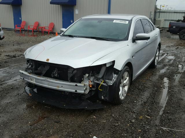 1FAHP2EW9AG152221 - 2010 FORD TAURUS SEL SILVER photo 2