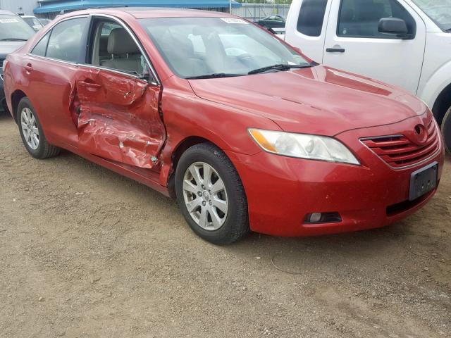 4T4BE46K99R118419 - 2009 TOYOTA CAMRY BASE RED photo 1
