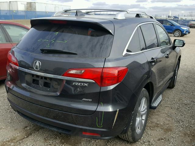 5J8TB4H57DL805904 - 2013 ACURA RDX TECHNO BLACK photo 4