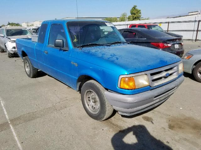 1FTCR14A5SPA94608 - 1995 FORD RANGER BLUE photo 1