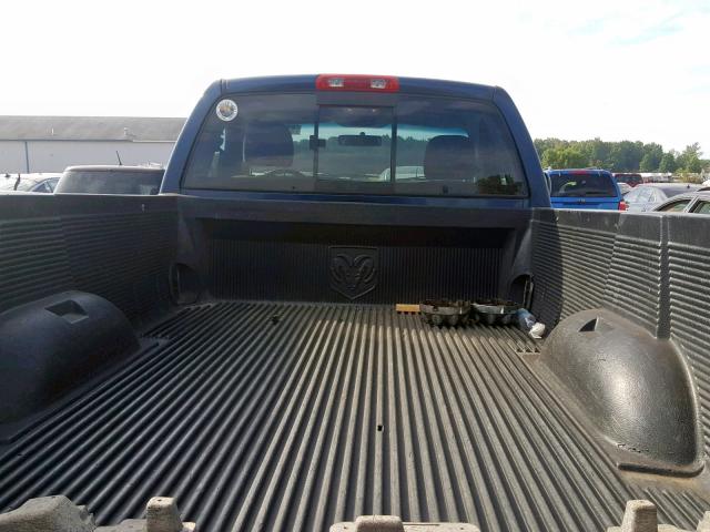 3D7KU26D63G844911 - 2003 DODGE RAM 2500 S Կապույտ լուսանկար 6