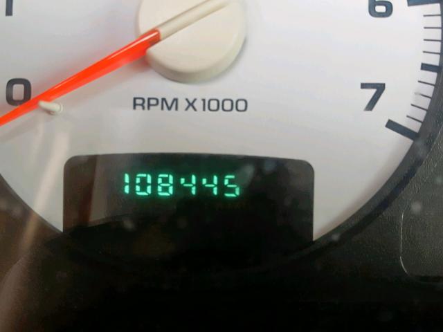 3D7KU26D63G844911 - 2003 DODGE RAM 2500 S Կապույտ լուսանկար 8