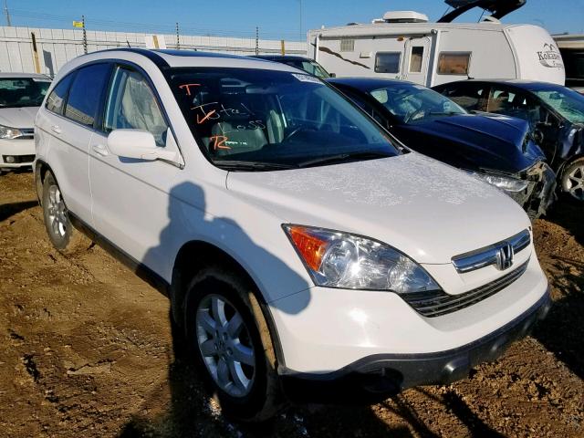 5J6RE48748L816392 - 2008 HONDA CR-V EXL WHITE photo 1