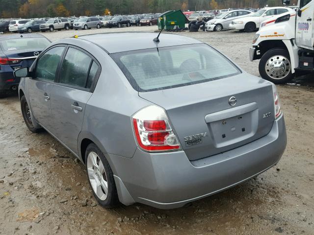 3N1AB61E17L629259 - 2007 NISSAN SENTRA 2.0 GRAY photo 3