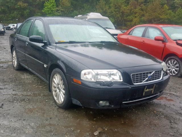 YV1TH592061440241 - 2006 VOLVO S80 2.5T BLACK photo 1