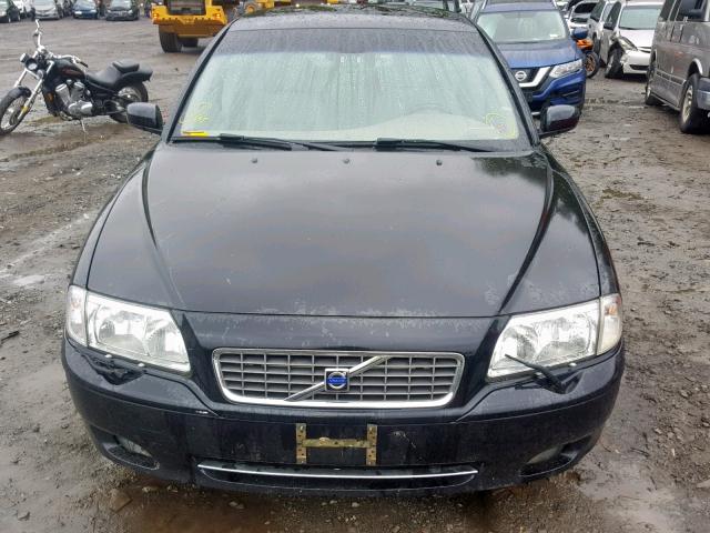 YV1TH592061440241 - 2006 VOLVO S80 2.5T BLACK photo 9