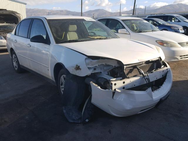 1G1ZS58F07F165800 - 2007 CHEVROLET MALIBU LS თეთრი ფოტო 1