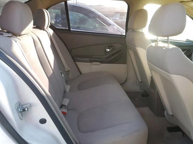 1G1ZS58F07F165800 - 2007 CHEVROLET MALIBU LS თეთრი ფოტო 6