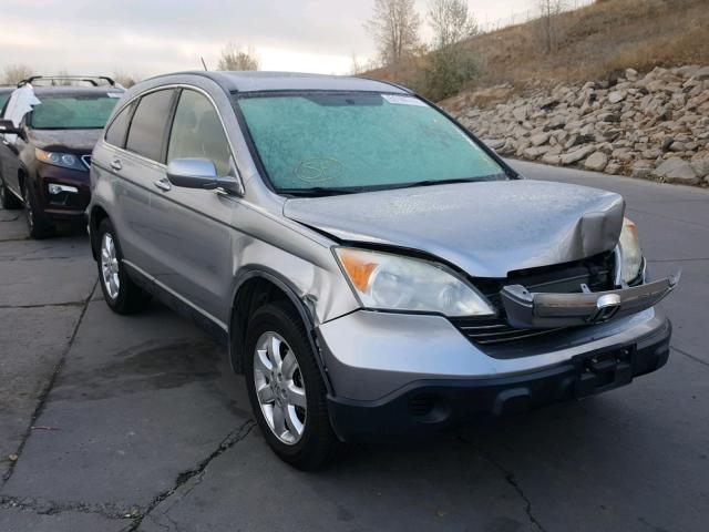 JHLRE48738C061213 - 2008 HONDA CR-V EXL SILVER photo 1