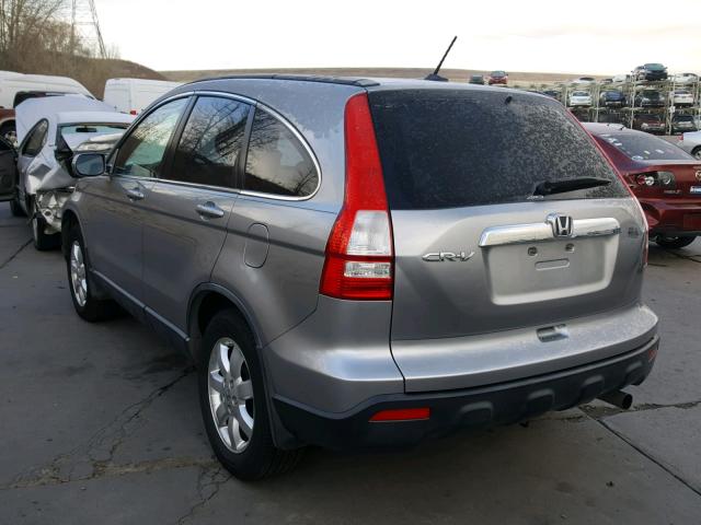 JHLRE48738C061213 - 2008 HONDA CR-V EXL SILVER photo 3