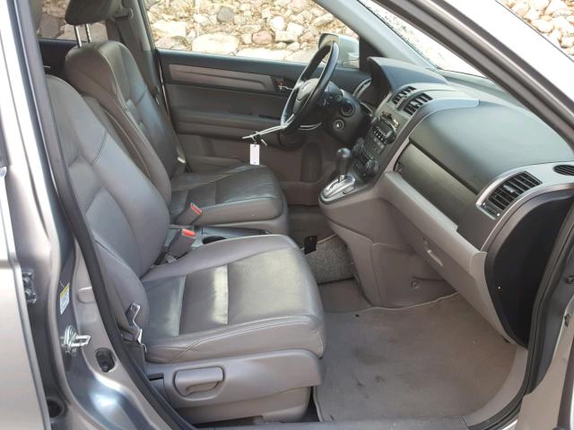 JHLRE48738C061213 - 2008 HONDA CR-V EXL SILVER photo 5