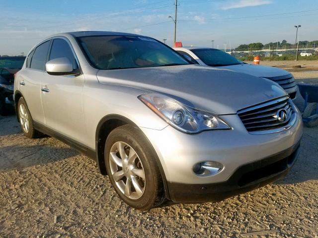 JNKAJ09F68M355458 - 2008 INFINITI EX35 BASE SILVER photo 1