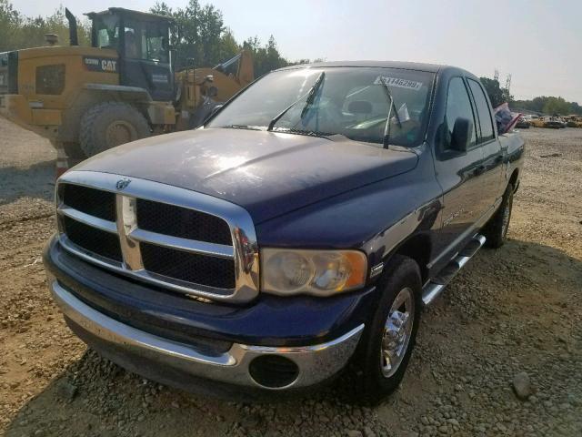 3D7KA28D64G112267 - 2004 DODGE RAM 2500 S ლურჯი ფოტო 2