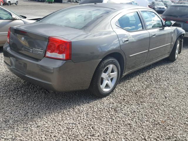 2B3CA3CV4AH250634 - 2010 DODGE CHARGER SX GRAY photo 4