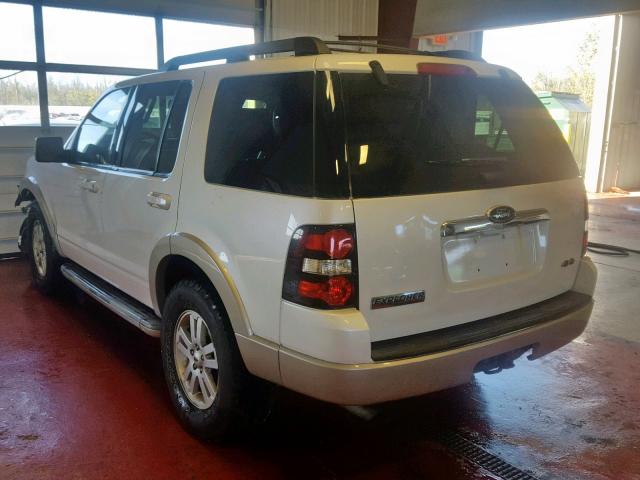 1FMEU7EE3AUA79693 - 2010 FORD EXPLORER E WHITE photo 3