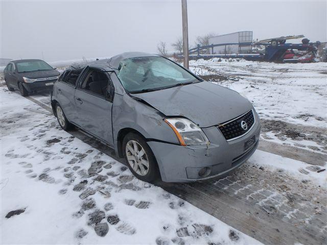 3N1AB61E08L727586 - 2008 NISSAN SENTRA 2.0 GRAY photo 1