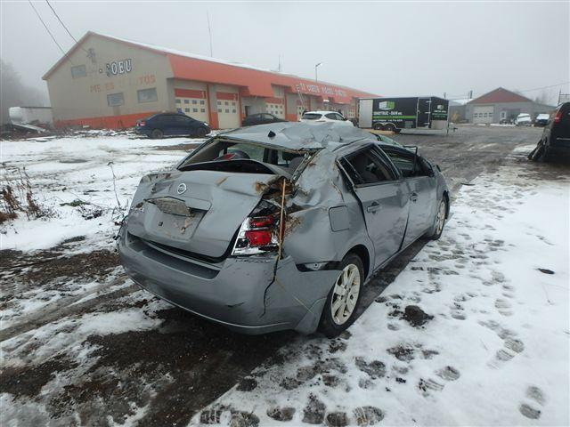 3N1AB61E08L727586 - 2008 NISSAN SENTRA 2.0 GRAY photo 4