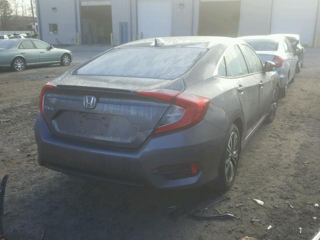 19XFC1F76HE201710 - 2017 HONDA CIVIC EXL GRAY photo 4