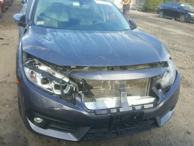 19XFC1F76HE201710 - 2017 HONDA CIVIC EXL GRAY photo 9