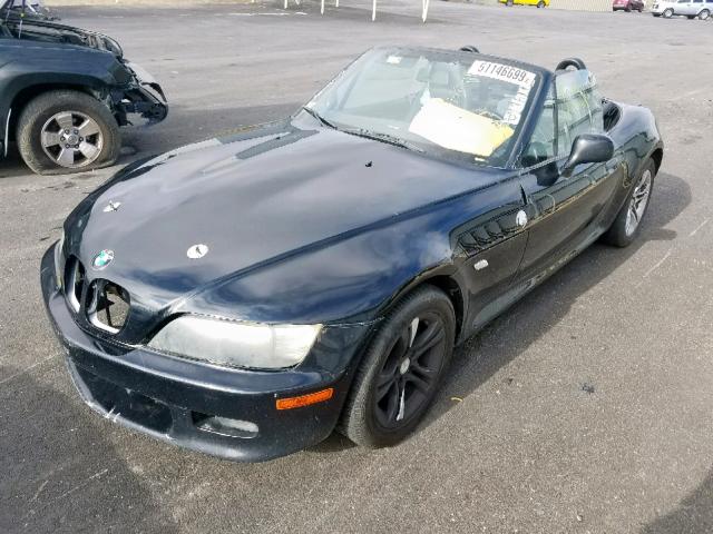 4USCN534X2LJ60487 - 2002 BMW Z3 3.0 BLACK photo 2