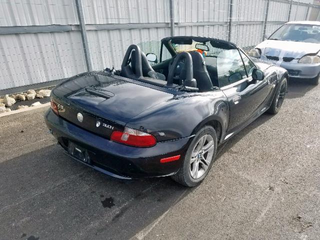 4USCN534X2LJ60487 - 2002 BMW Z3 3.0 BLACK photo 4