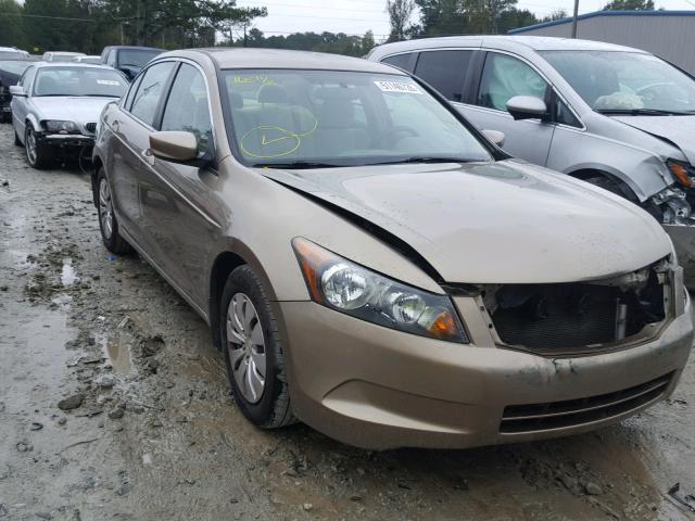 1HGCP26389A103648 - 2009 HONDA ACCORD LX GOLD photo 1