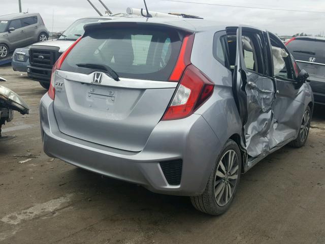 3HGGK5G7XHM701826 - 2017 HONDA FIT EX SILVER photo 4