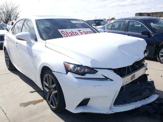 JTHBE1D27F5015794 - 2015 LEXUS IS 350 WHITE photo 1