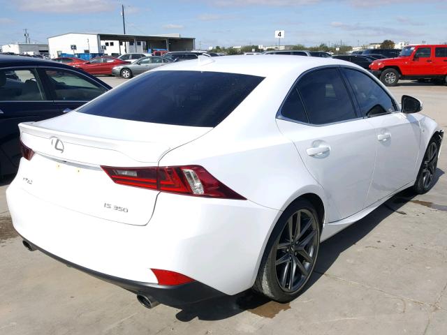 JTHBE1D27F5015794 - 2015 LEXUS IS 350 WHITE photo 4