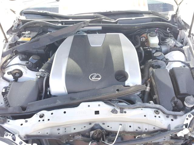 JTHBE1D27F5015794 - 2015 LEXUS IS 350 WHITE photo 7