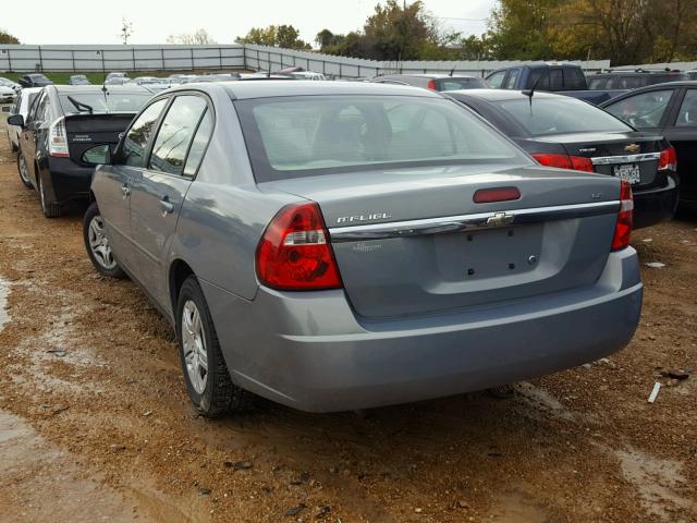 1G1ZS58F57F122733 - 2007 CHEVROLET MALIBU LS 银色 照片 3