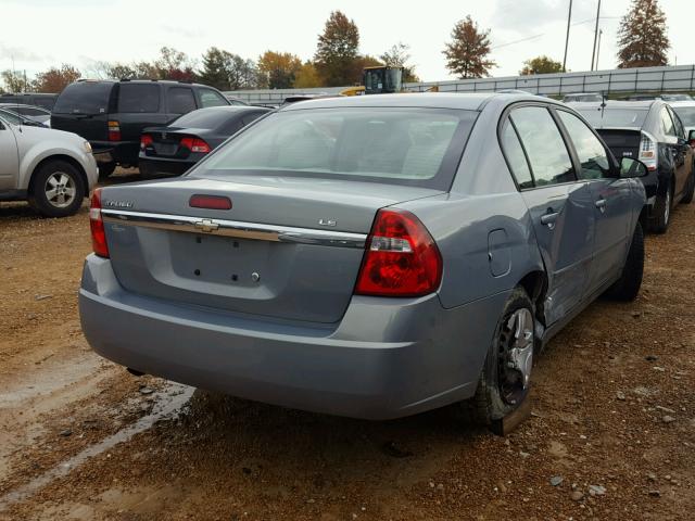 1G1ZS58F57F122733 - 2007 CHEVROLET MALIBU LS 银色 照片 4